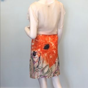 Storee - Silk Flutter Sleeve Dress